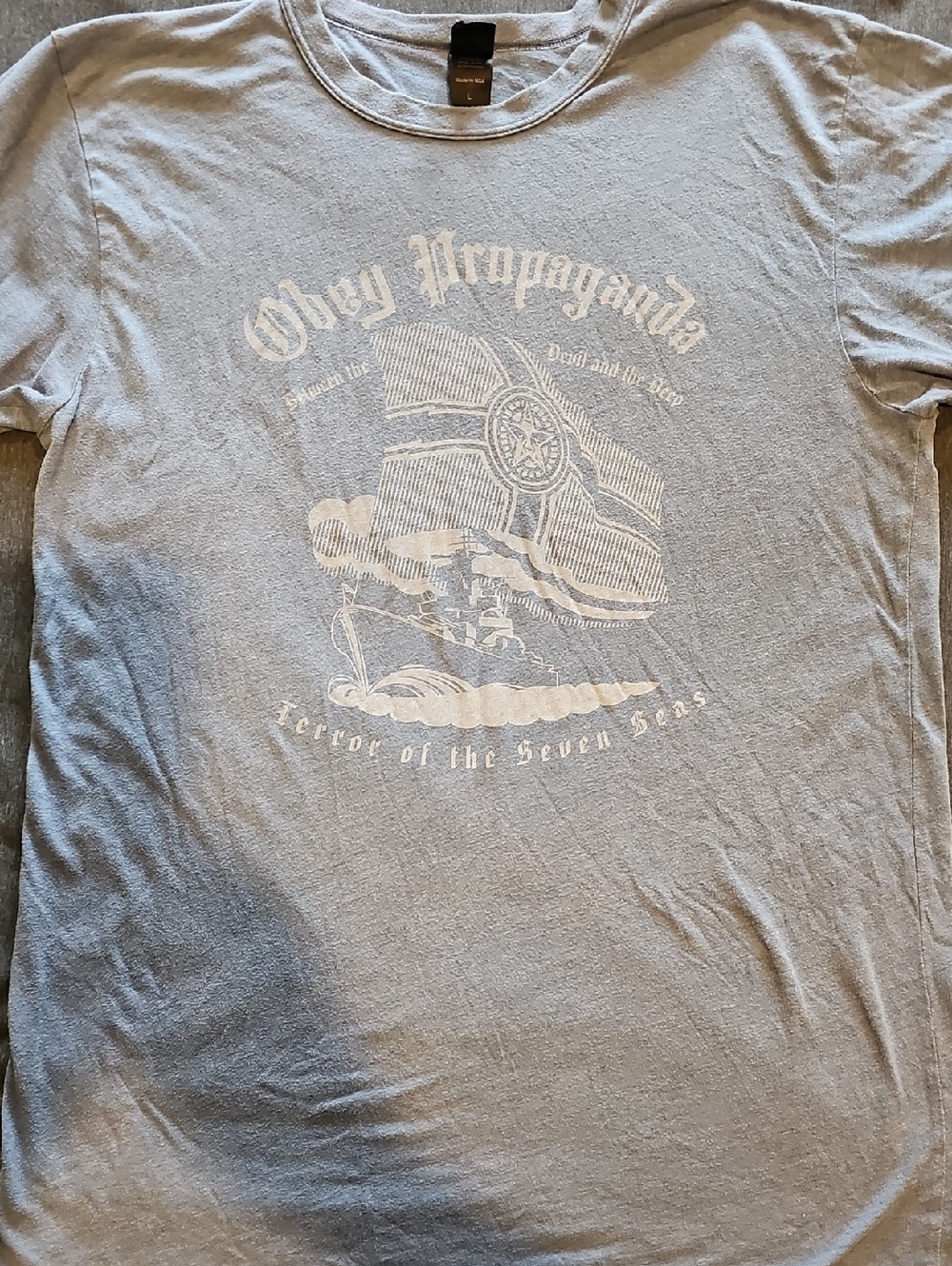 Obey Propaganda Nautical Graphic Tee - Men’s L